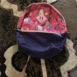 A girls backpack